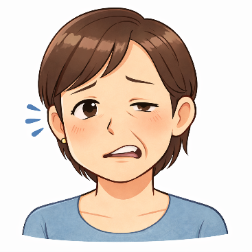 主な症状のイメージ